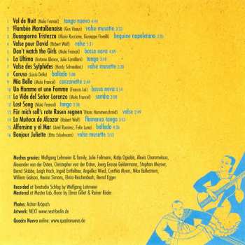 CD Quadro Nuevo: Buongiorno Tristezza