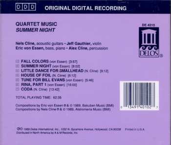 CD Quartet Music: Summer Night