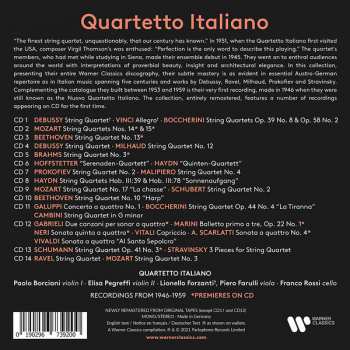 14CD Quartetto Italiano: Prima La Musica - The Complete Warner Recordings