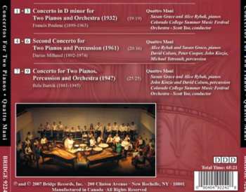 CD Scott Yoo: Concertos For Two Pianos 