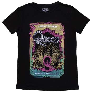 Merch Queen: Mujeres Camiseta A Night At The Opera Tour '76