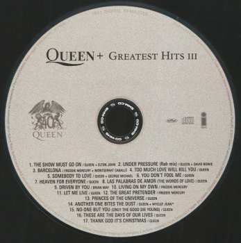 3CD/Caja Queen: Greatest Hits I II & III (The Platinum Collection) LTD