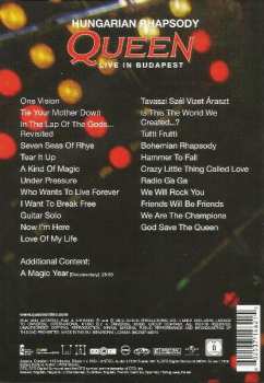 DVD Queen: Hungarian Rhapsody - Live In Budapest