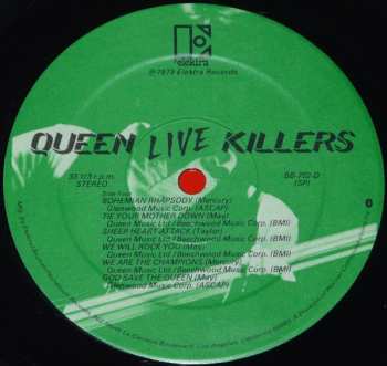 2LP Queen: Live Killers