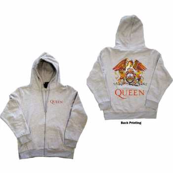 Mercancía Queen: Mikina Se Zipem Classic Crest  M