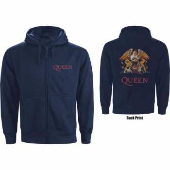 Mercancía Queen: Mikina Se Zipem Classic Crest  S