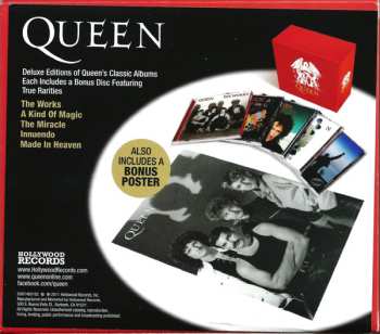 10CD/Caja Queen: Queen 40 LTD