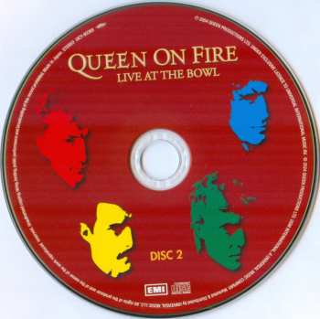 2CD Queen: Queen On Fire (Live At The Bowl) LTD