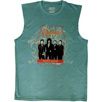 Merch Queen: Tank Camiseta Face It Alone