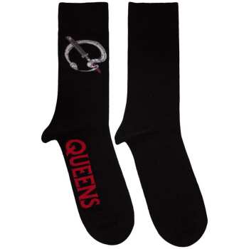 Merch Queens Of The Stone Age: Calcetines tobilleros Q Emblem