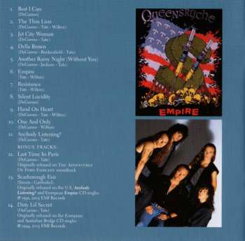 CD Queensrÿche: Empire