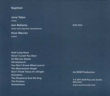 CD June Tabor: Nightfall