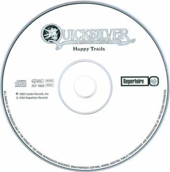 CD Quicksilver Messenger Service: Happy Trails