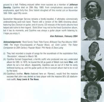 2CD Quicksilver Messenger Service: Shady Grove / Solid Silver