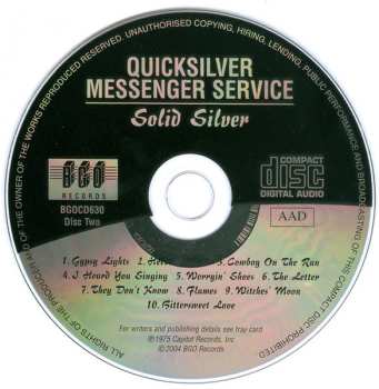 2CD Quicksilver Messenger Service: Shady Grove / Solid Silver