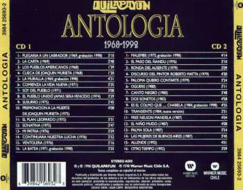 2CD Quilapayún: Antologia (1968-1992)