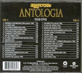 2CD Quilapayún: Antologia (1968-1992)