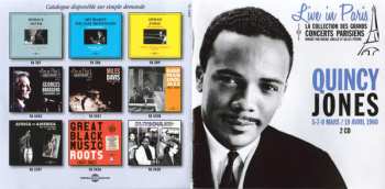 2CD Quincy Jones: Live in Paris - 5-7-9 Mars / 19 Avril 1960