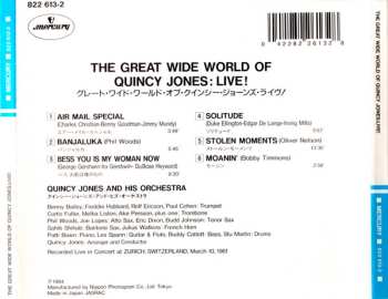 CD Quincy Jones: The Great Wide World Of Quincy Jones: Live!