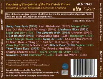 CD Quintette Du Hot Club De France: Swinging Paris- The Very Best of the Hot Club de France