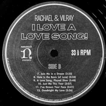LP Rachael & Vilray: I Love A Love Song!