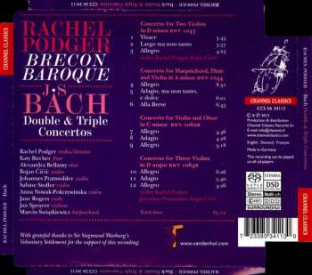 SACD Johann Sebastian Bach: Double & Triple Concertos