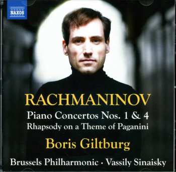 CD Sergei Vasilyevich Rachmaninoff: Piano Concertos Nos. 1 & 4 / Rhapsody On A Theme Of Paganini