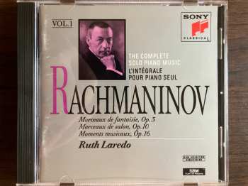 CD Ruth Laredo: The Complete Solo Piano Music (L'Intégrale Pour Piano Seul) Vol. 1: Morceaux De Fantaisie, Op. 3 · Morceaux De Salon, Op. 10 · Moments Musicaux, Op. 16