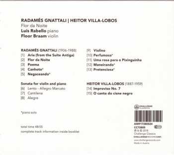 CD Radamés Gnattali: Flor Da Noite