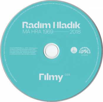 4CD/Caja Radim Hladík: Má Hra 1969-2018