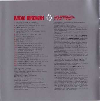 CD Radio Birdman: The Essential Radio Birdman (1974 - 1978)