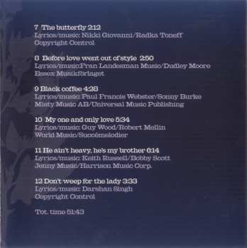 CD Radka Toneff: Butterfly