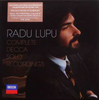 10CD/Caja Radu Lupu: Complete Decca Solo Recordings