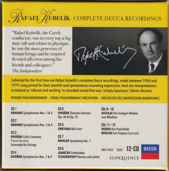12CD/Caja Rafael Kubelik: Complete Decca Recordings