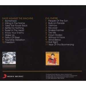 2CD/Caja Rage Against The Machine: Rage Against The Machine / Evil Empire