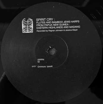 2LP Ragnar Johnson: Spirit Cry Flutes And Bamboo Jews Harps From Papua New Guinea : Eastern Highlands & Madang