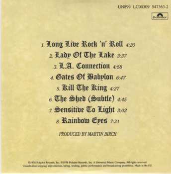 5CD/Caja Rainbow: 5 Original Albums