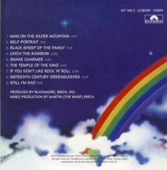 5CD/Caja Rainbow: 5 Original Albums