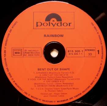 LP Rainbow: Bent Out Of Shape
