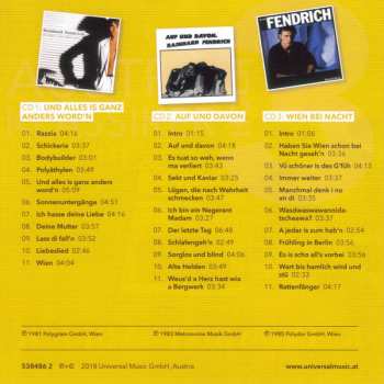 3CD/Caja Rainhard Fendrich: Austro Klassiker Hoch 3