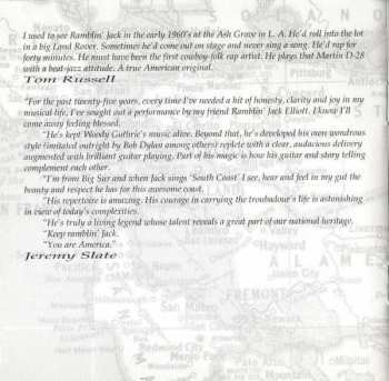 CD Ramblin' Jack Elliott: South Coast