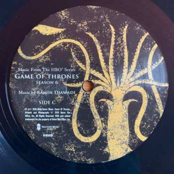 3LP Ramin Djawadi: Game Of Thrones (Music From The HBO Series) Season 6 