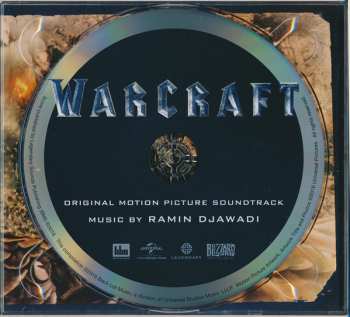 CD Ramin Djawadi: Warcraft (Original Motion Picture Soundtrack) DIGI