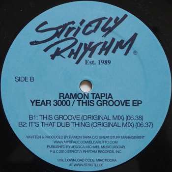 LP Ramon Tapia: Year 3000 / This Groove EP
