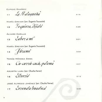 CD Ramón Vargas: México Lindo = Beautiful Mexico