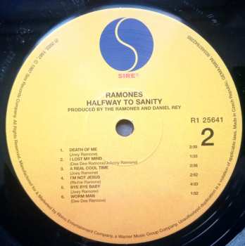 LP Ramones: Halfway To Sanity