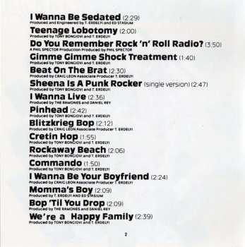 CD Ramones: Ramones Mania