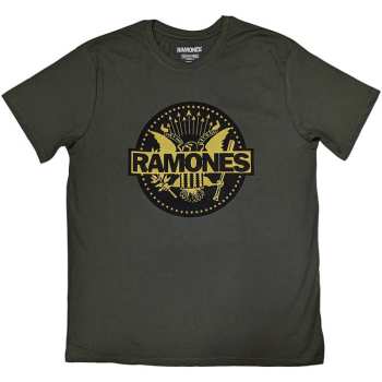 Merch Ramones: Camiseta Gold Seal