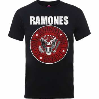 Merch Ramones: Camiseta Red Fill Seal 