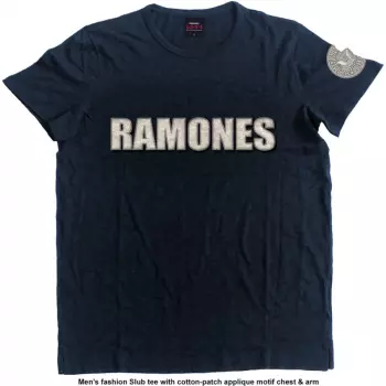 Bordado Camiseta Logo Ramones & Presidential Seal 